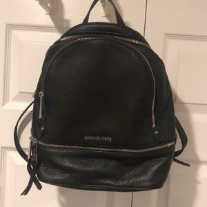 Rhea Medium Leather Backpack